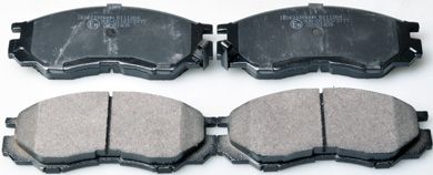 Brake Pad Set, disc brake DENCKERMANN B111264