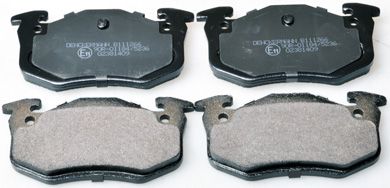 Brake Pad Set, disc brake DENCKERMANN B111266