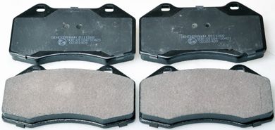 Brake Pad Set, disc brake DENCKERMANN B111268