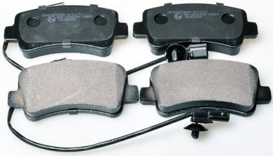 Brake Pad Set, disc brake DENCKERMANN B111271