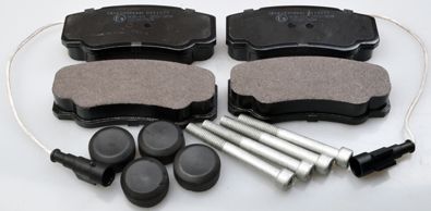 Brake Pad Set, disc brake DENCKERMANN B111277