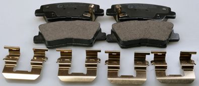 Brake Pad Set, disc brake DENCKERMANN B111279