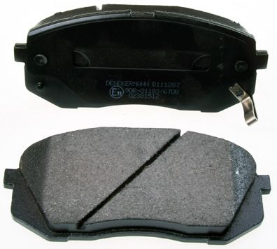 Brake Pad Set, disc brake DENCKERMANN B111287