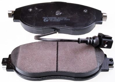 Brake Pad Set, disc brake DENCKERMANN B111292