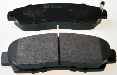 Brake Pad Set, disc brake DENCKERMANN B111299