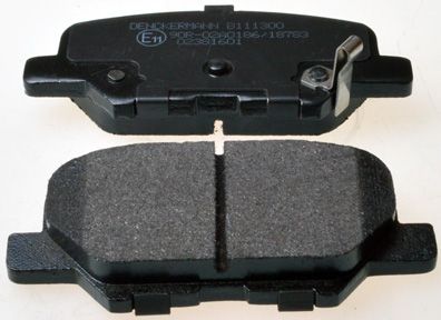 Brake Pad Set, disc brake DENCKERMANN B111300