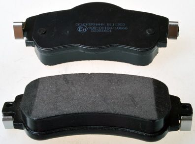 Brake Pad Set, disc brake DENCKERMANN B111303