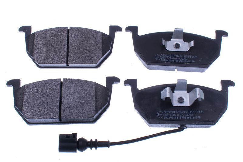 Brake Pad Set, disc brake DENCKERMANN B111305