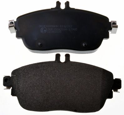 Brake Pad Set, disc brake DENCKERMANN B111312