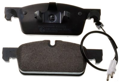 Brake Pad Set, disc brake DENCKERMANN B111321