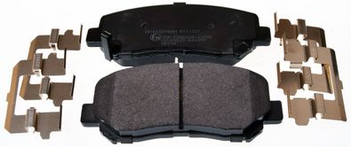 Brake Pad Set, disc brake DENCKERMANN B111327