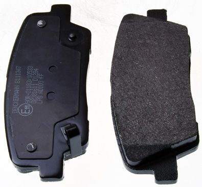 Brake Pad Set, disc brake DENCKERMANN B111347