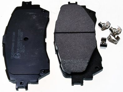 Brake Pad Set, disc brake DENCKERMANN B111349