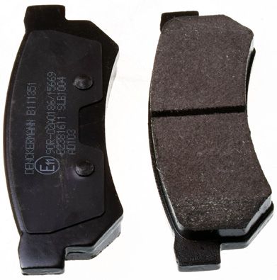 Brake Pad Set, disc brake DENCKERMANN B111351