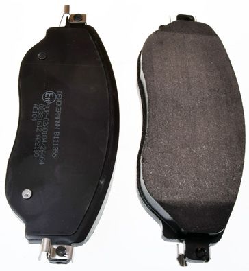 Brake Pad Set, disc brake DENCKERMANN B111355