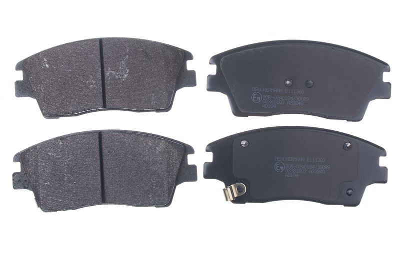 Brake Pad Set, disc brake DENCKERMANN B111360