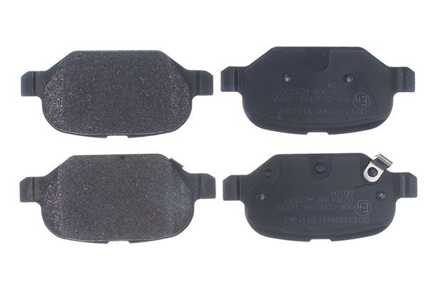 Brake Pad Set, disc brake DENCKERMANN B111367