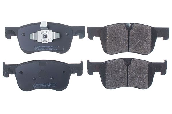 Brake Pad Set, disc brake DENCKERMANN B111370