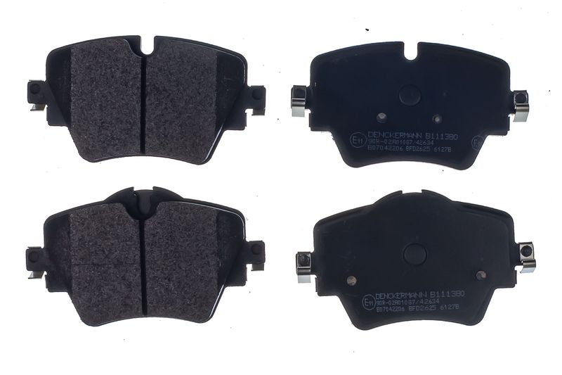 Brake Pad Set, disc brake DENCKERMANN B111380