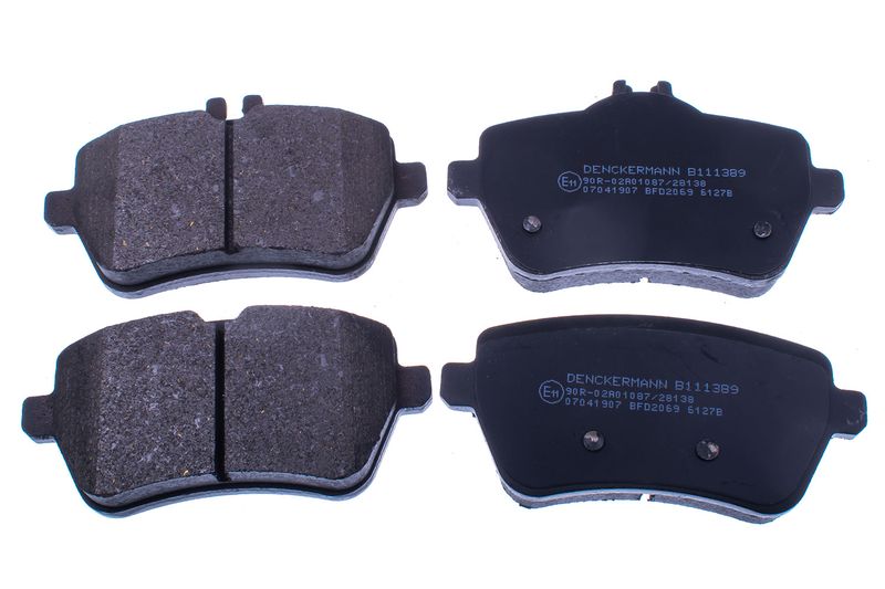 Brake Pad Set, disc brake DENCKERMANN B111389