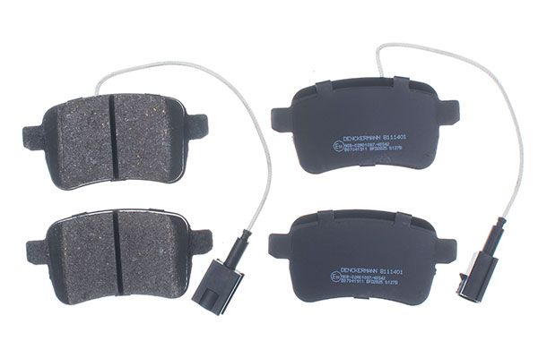 Brake Pad Set, disc brake DENCKERMANN B111401