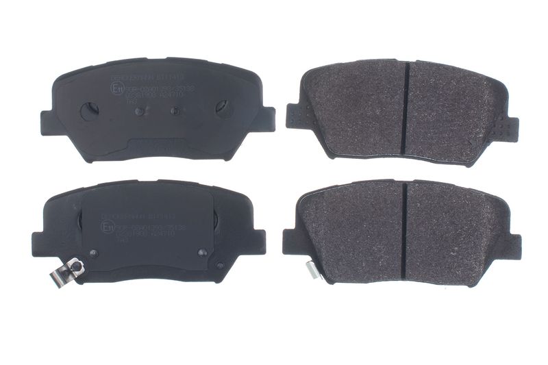 Brake Pad Set, disc brake DENCKERMANN B111413