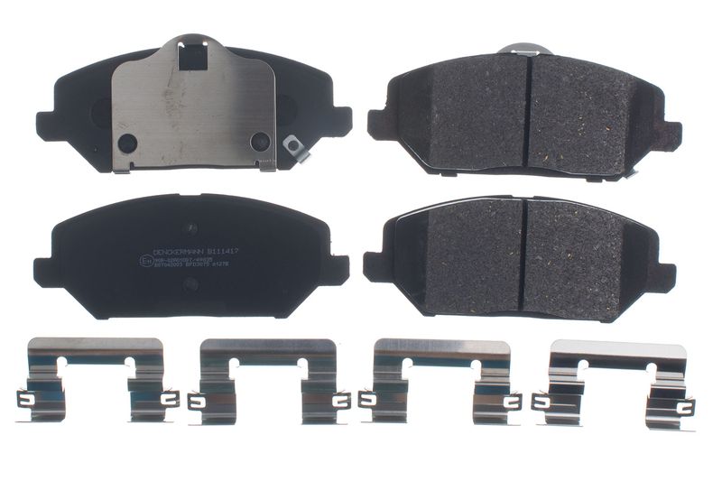 Brake Pad Set, disc brake DENCKERMANN B111417