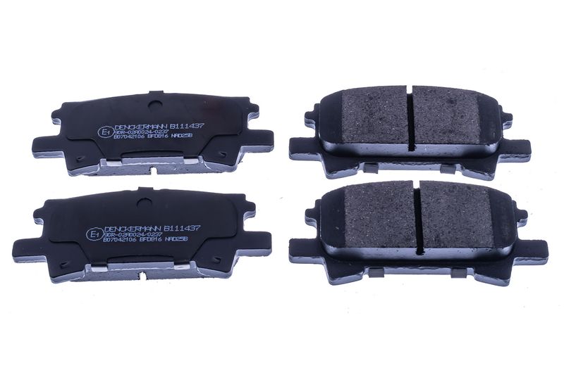 Brake Pad Set, disc brake DENCKERMANN B111437