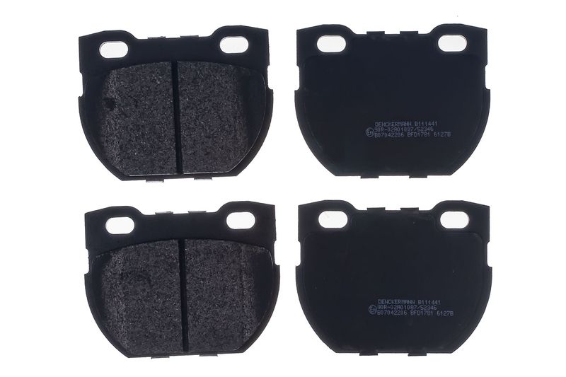 Brake Pad Set, disc brake DENCKERMANN B111441