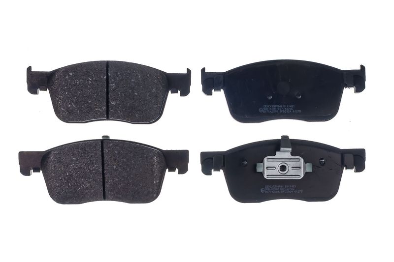 Brake Pad Set, disc brake DENCKERMANN B111451