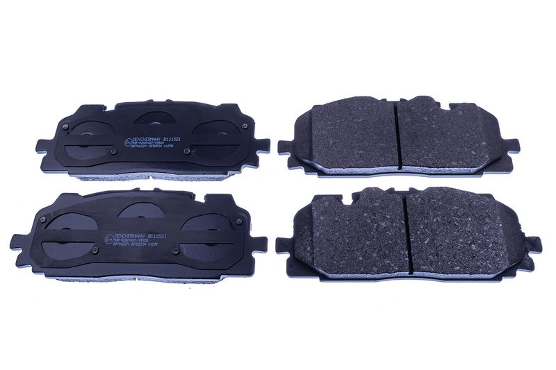 Brake Pad Set, disc brake DENCKERMANN B111521