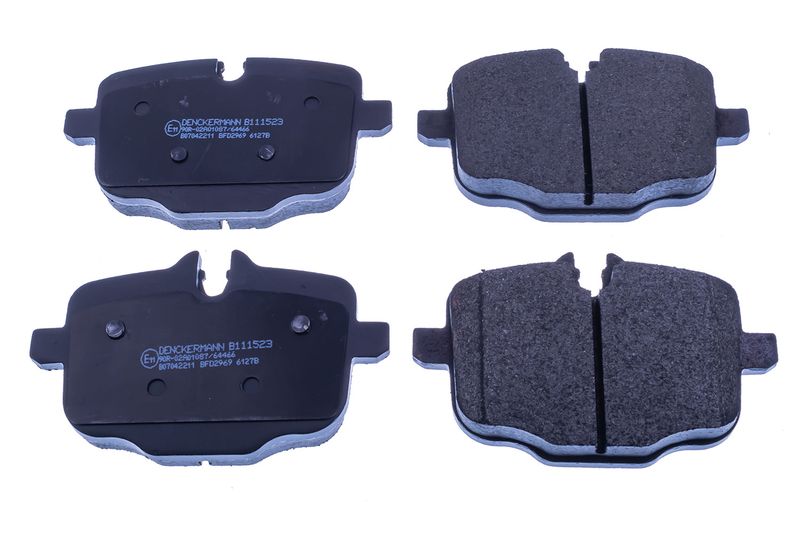 Brake Pad Set, disc brake DENCKERMANN B111523