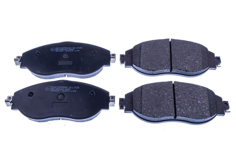 Brake Pad Set, disc brake DENCKERMANN B111528