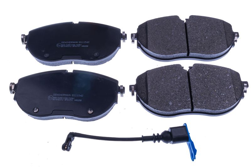 Brake Pad Set, disc brake DENCKERMANN B111542