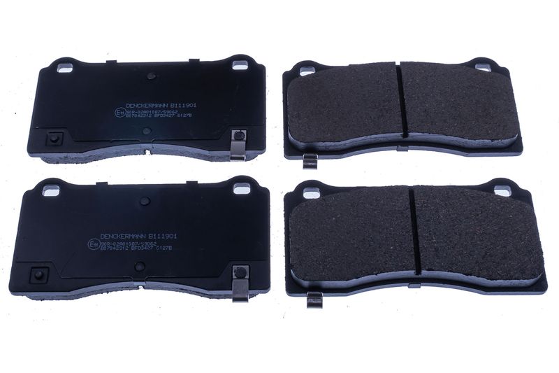 Brake Pad Set, disc brake DENCKERMANN B111901