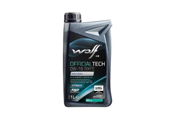 Variklio alyva OFFICIALTECH 0W-16 RXFE wolf 1054005