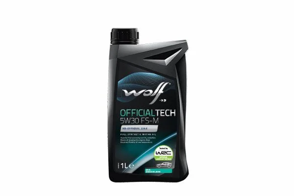 Variklio alyva OFFICIALTECH 5W30 FS-M | ACEA A5/B5 WOLF 1042411