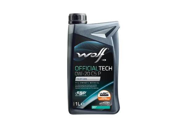 Variklio alyva OFFICIALTECH 0W-20 C5 P | ACEA C5 WOLF 1052064