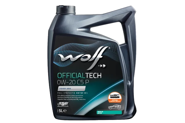 Variklio alyva OFFICIALTECH 0W-20 C5 P | ACEA C5 WOLF 1052065