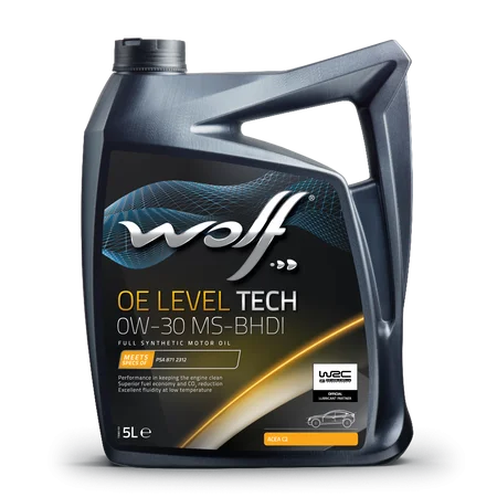 Моторна олива OE LEVELTECH 0W-30 MS-BHDI | ACEA C2 WOLF 1052488