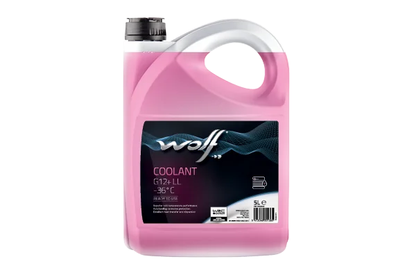 Antifrizas COOLANT G12+ LL -36°C WOLF 1052660