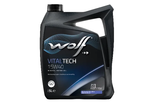 Engine Oil 15W-40 A3/B4 CF-4 WOLF 8301117
