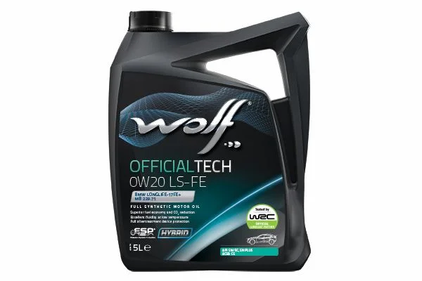 Engine Oil OFFICIALTECH 0W20 LS-FE | API SN P WOLF 8339479