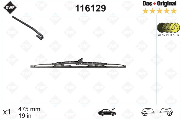 Wiper Blade SWF 116129