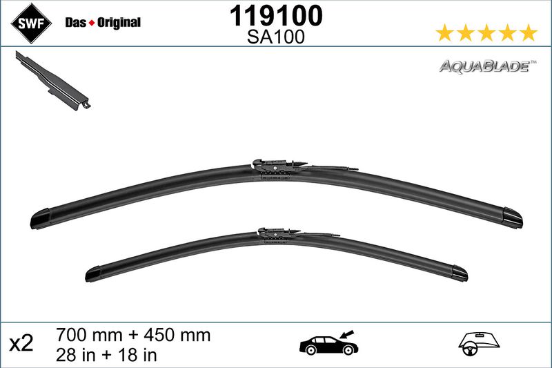 Wiper Blade SWF 119100