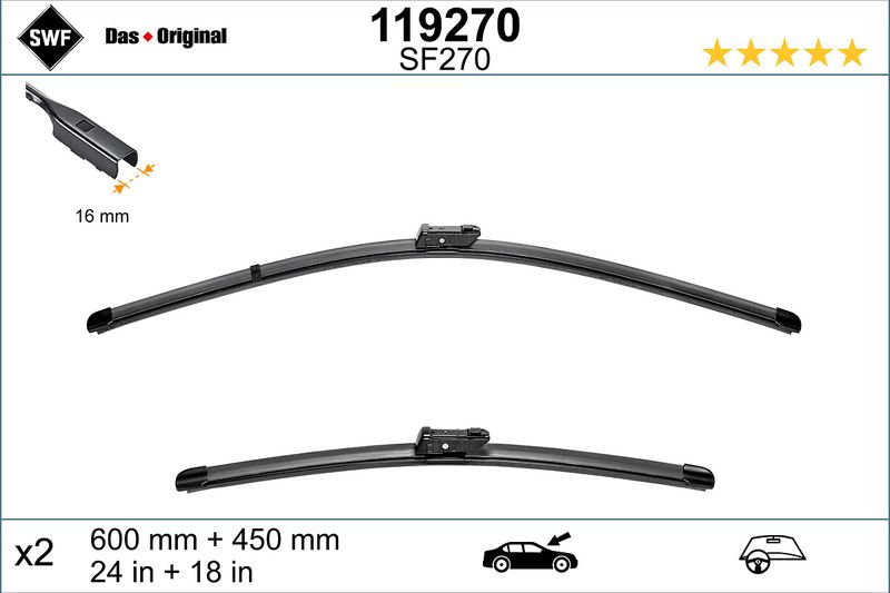 Wiper Blade SWF 119270