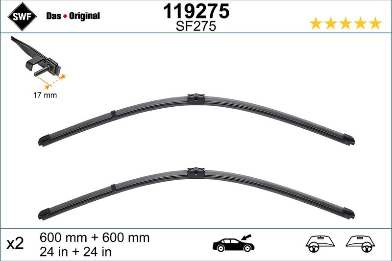 Wiper Blade SWF 119275