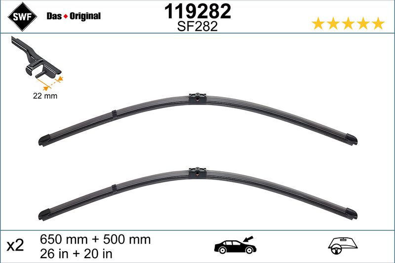 Wiper Blade SWF 119282