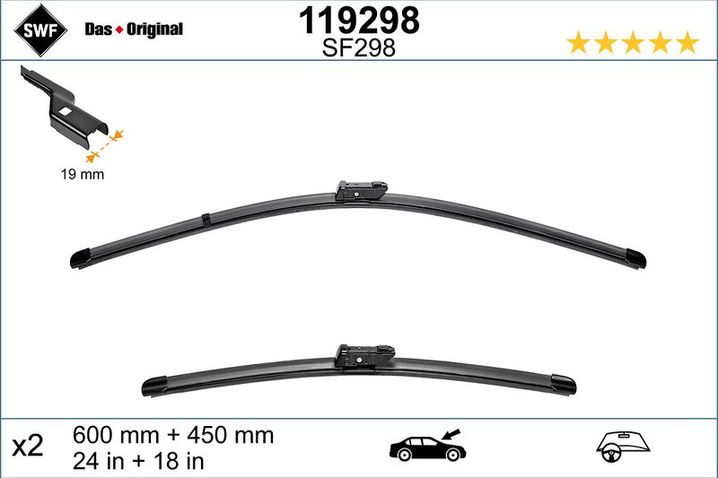 Wiper Blade SWF 119298