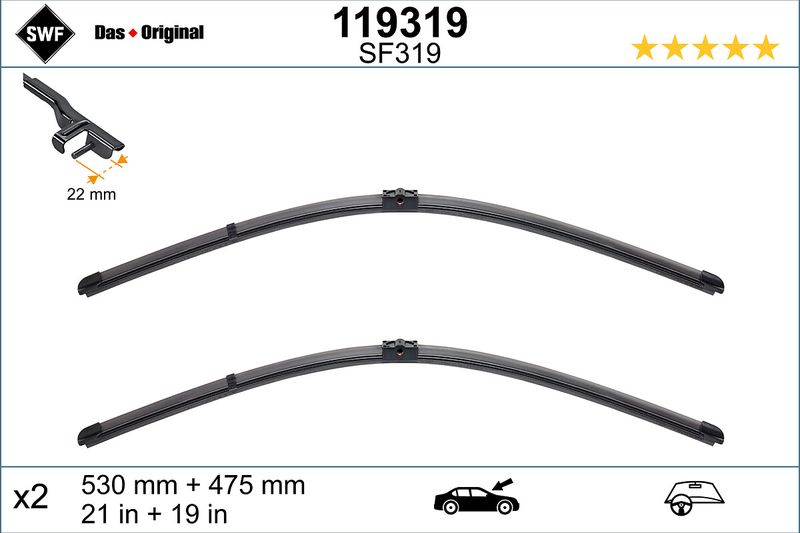 Wiper Blade SWF 119319